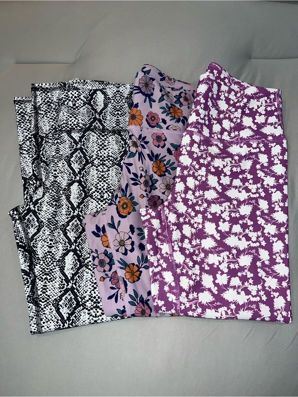 BECCA Lilac Floral Print Swimsuit Fabric